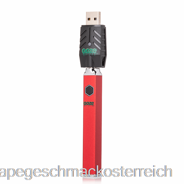 Ooze Quad Flex Temp 500 MAh Akku Roter Vape-Geschmack